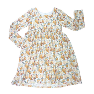 Floral Pumpkins Dress 7