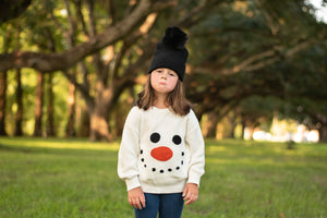 Snowman Knit Sweater