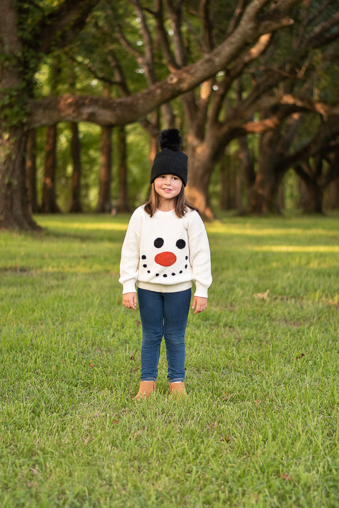 Snowman Knit Sweater