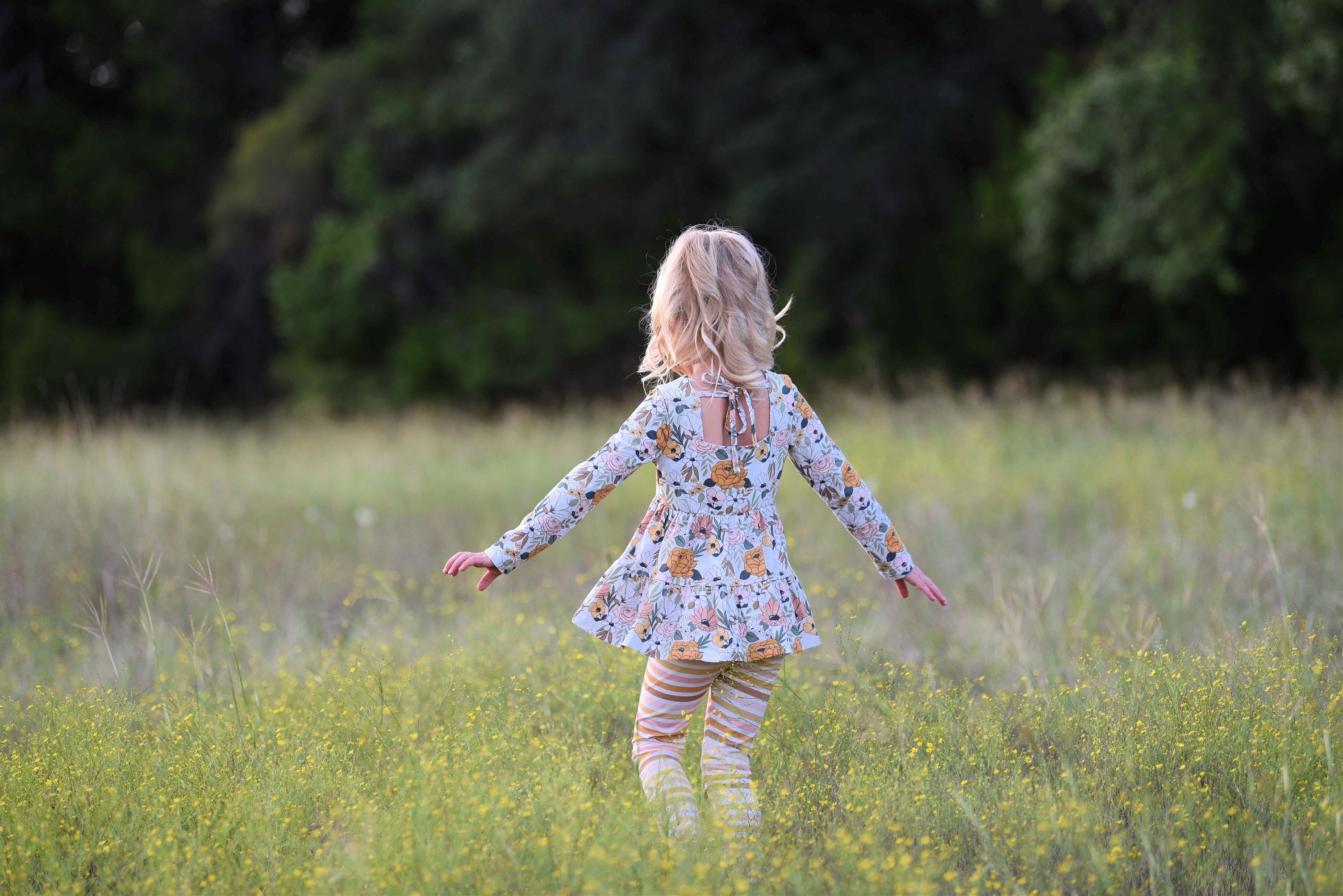 Fall Floral & Stripes | Bellamy Tunic Set | Fall 2021